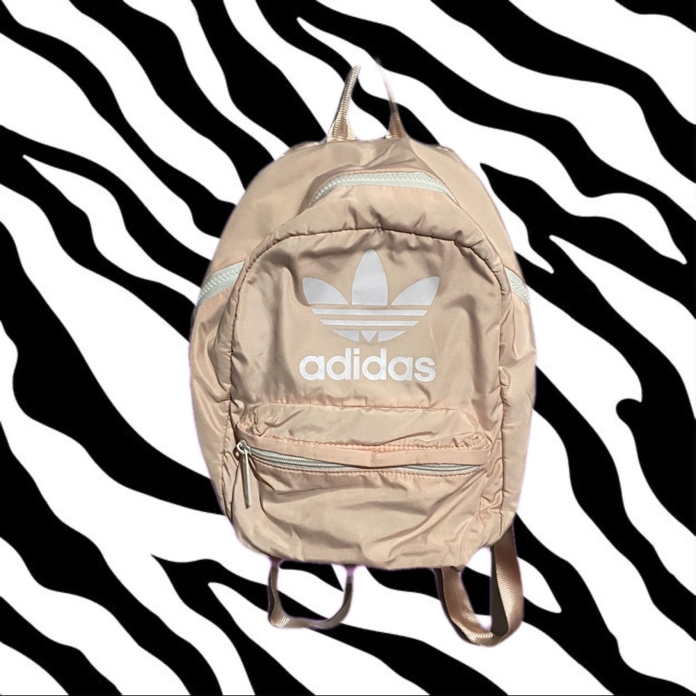 Adidas pink backpack